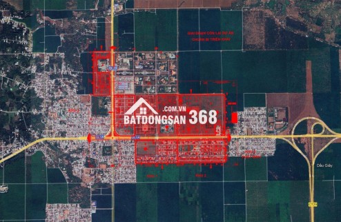 ĐẤT NỀN TRUNG TÂM HÀNH CHÍNH XÃ DẦU GIÂY CHỈ 19TR500/M2